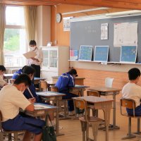 １・２年登校日