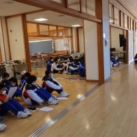 １年生　学年集会とレク