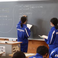 ３年２組　数学の授業