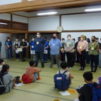 ８月３日 ６年生は西山研修所でEnglish Day Camp