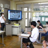 世矢小学校　子ども達の笑顔であふれました