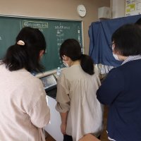 本日も，オンライン学習の研修を行いました。