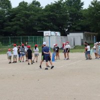 やっと，外遊びができたね！