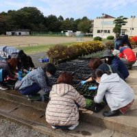 花壇ボランティアの皆様，ありがとうございました！