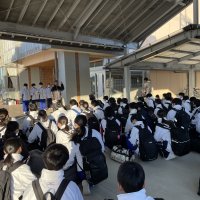 宿泊学習、福島に向けて出発！