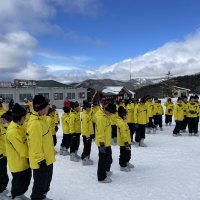 宿泊学習　スキー学習スタート