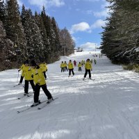 宿泊学習　1日目スキー学習終了