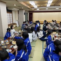 宿泊学習　1日目夕食