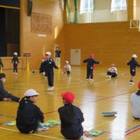 小学校なわとび大会　がんばりました！