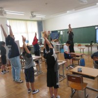 にこにこ学級、のびのび学級、きらきら教室（4/30）の様子です