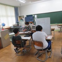 にこにこ学級、のびのび学級の授業（5/13）の様子です