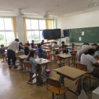 ５、６年生の授業（5/23）の様子です