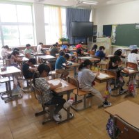 ３、4年生の授業（6/17）の様子です