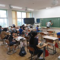 ５、６年生の授業（6/18）の様子です