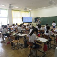 ５、６年生の授業（6/26）の様子です