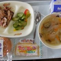 ７月10日(水)市制施行70周年記念給食