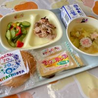 常陸太田市　市制70周年記念給食