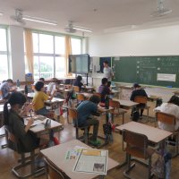 ５、６年生の授業（7/17）の様子です