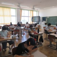 ５、６年生の授業（7/18）の様子です