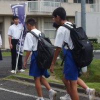 ９月のあいさつ運動が始まりました