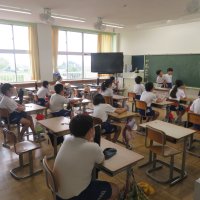 ５、６年生の授業（9/9）の様子です