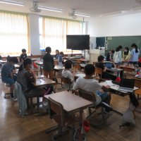 ５、６年生の授業（9/26）の様子です