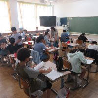 ５、６年生の授業（10/2）の様子です