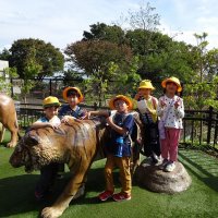 1年生　校外学習でかみね動物園に行きました。