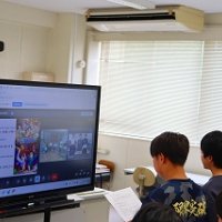 ６年生、韓国学校間交流！