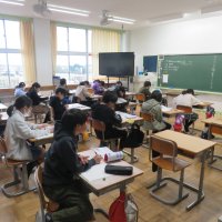 ５、６年生の授業（11/18）の様子です