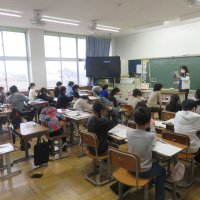 ３、4年生の授業（1/20）の様子です